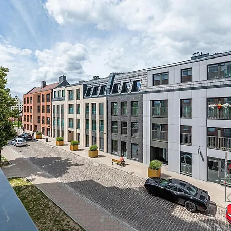 Comfort - Gdansk,angielska Grobla Lägenhet Gdańsk