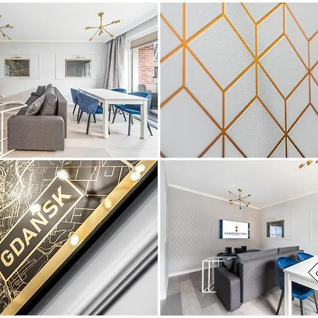 Comfort - Gdansk,angielska Grobla Апартаменты Гданьск