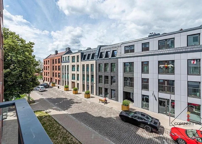 Comfort - Gdansk,angielska Grobla Lejlighed Gdańsk