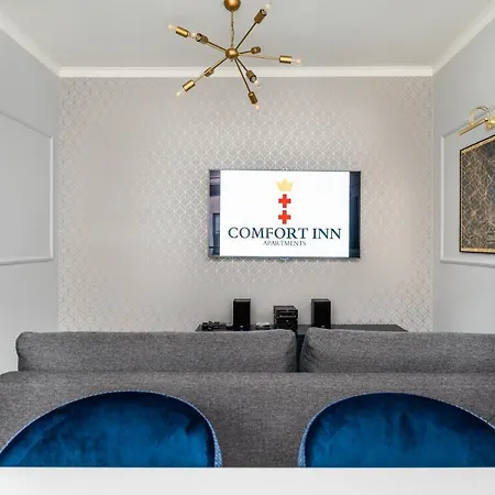 Comfort - Gdansk,angielska Grobla アパート *