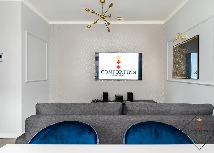 Comfort - Gdansk,angielska Grobla Lägenhet *