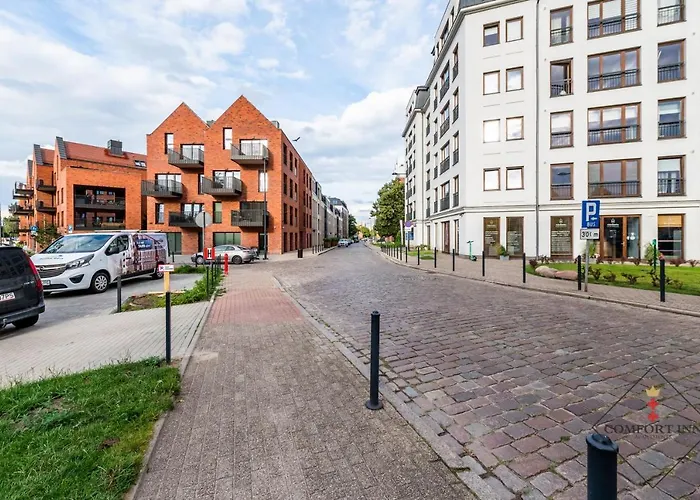 Comfort - Gdansk,angielska Grobla Lägenhet